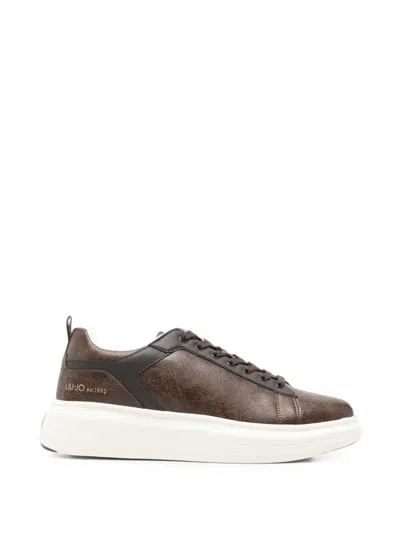 Liu •jo Logo-print Panelled Sneakers In Multi