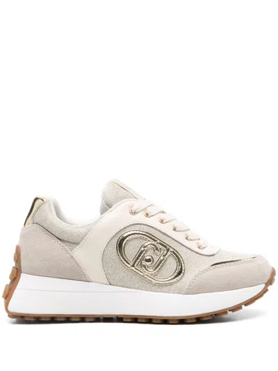 Liu •jo Lolo Sneakers In Neutrals