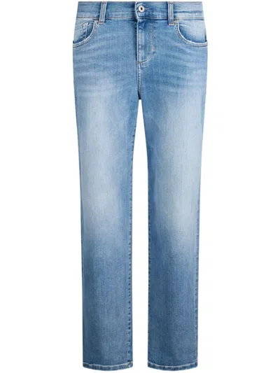 Liu •jo Liu Jo Long Flared Stretch Cotton Jeans