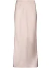 Liu •jo Liu Jo Zipped Satin Maxi Skirt In Pink
