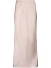 Liu •jo Liu Jo Zipped Satin Maxi Skirt