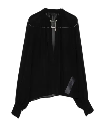 LIU •JO EMBELLISHED BLOUSE