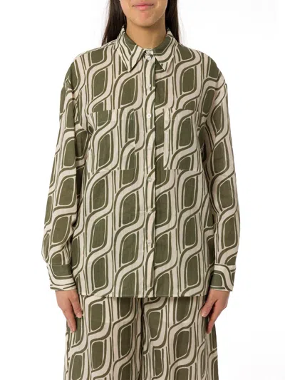 Liu •jo Long Sleeved Printed Shirt