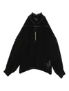 Liu •jo Long Sleeves Tassel Blouse In Black