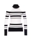 Liu •jo Liu Jo Ribbed Cold-shoulder Sweater With Embellished Neckline