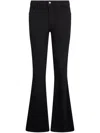 Liu •jo Liu Jo Slim Black Flared Jeans In Black
