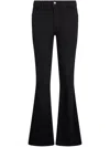 Liu •jo Liu Jo Long Slim Black Flared Jeans