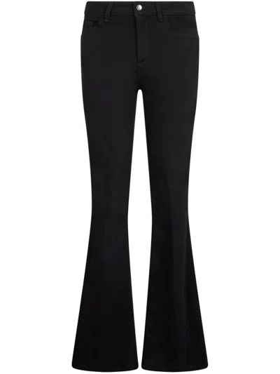 Liu •jo Liu Jo Long Slim Black Flared Jeans