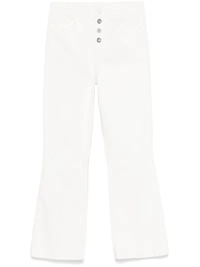 Liu •jo Liu Jo Long White Flared Jeans