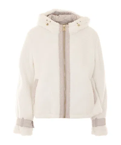 Liu •jo Long-sleeve Casual Jacket In White