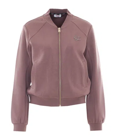 Liu •jo Long-sleeve Sweatshirt In Pink