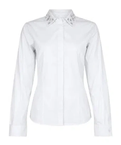 Liu •jo Long-sleeved Shirt In White