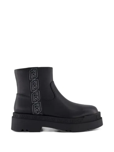 Liu •jo Love Ankle Boots In Black