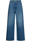 Liu •jo Low-rise Baggy Jeans In Blue