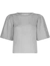 Liu •jo Maglia In Lurex Argento In Silber