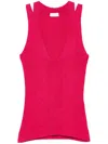 Liu •jo Lurex® Knit Top In Pink