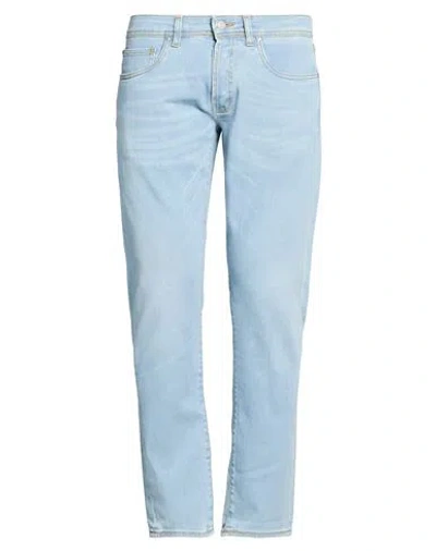 Liu •jo Man Better Denim Man Jeans Blue Size 34 Cotton, Polyester, Elastane