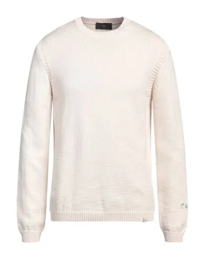 Liu •jo Man Better Man Sweater Cream Size L Viscose, Polyester, Polyamide