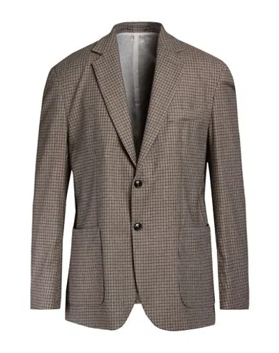 Liu •jo Man Man Blazer Beige Size 34 Polyester, Acrylic, Viscose, Wool, Elastane In Gray