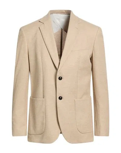 Liu •jo Man Man Blazer Beige Size 40 Cotton In Pink