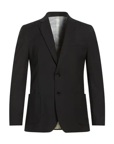 Liu •jo Man Man Blazer Black Size 36 Polyester, Wool, Elastane