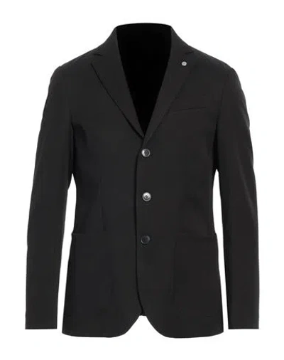Liu •jo Man Man Blazer Black Size 40 Polyester, Wool, Elastane