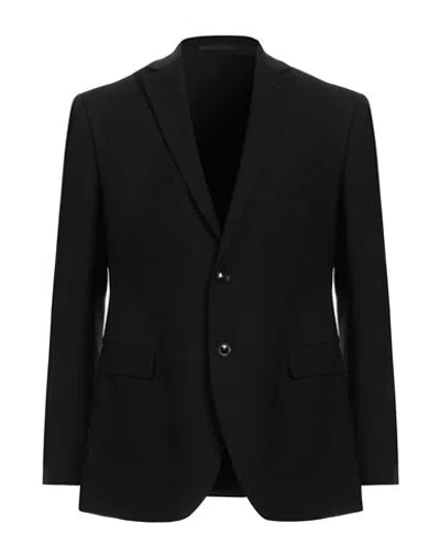 Liu •jo Man Man Blazer Black Size 40 Polyester, Virgin Wool, Elastane