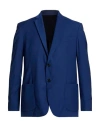 Liu •jo Man Man Blazer Blue Size 42 Polyester, Wool, Elastane In Blue