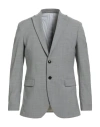Liu •jo Man Man Blazer Grey Size 36 Polyester, Wool, Elastane