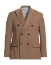 Liu •jo Man Man Blazer Khaki Size 40 Polyester, Viscose, Elastane
