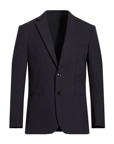 Liu •jo Man Man Blazer Midnight Blue Size 36 Polyamide, Elastane