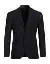 Liu •jo Man Man Blazer Midnight Blue Size 36 Polyester, Virgin Wool, Elastane In Blue