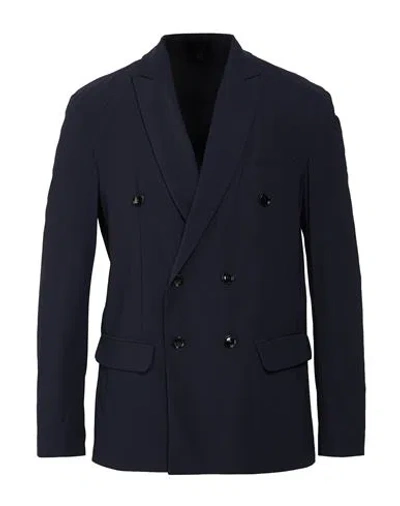 Liu •jo Man Man Blazer Midnight Blue Size 40 Polyamide, Elastane