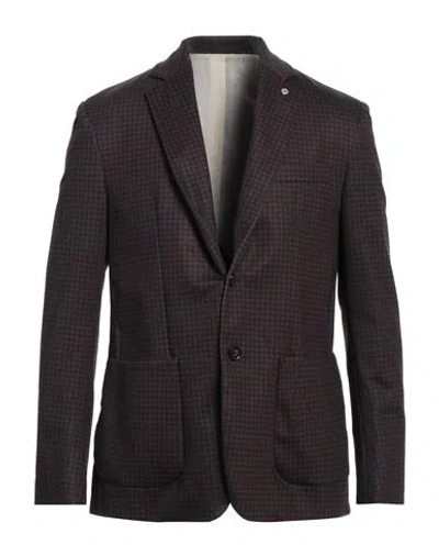 Liu •jo Man Man Blazer Midnight Blue Size 40 Polyester, Elastane