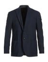 Liu •jo Man Man Blazer Midnight Blue Size 42 Polyester, Wool, Elastane In Blue
