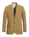 Liu •jo Man Man Blazer Mustard Size 36 Viscose, Linen