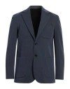 Liu •jo Man Man Blazer Navy Size 40 Polyester, Virgin Wool, Cotton