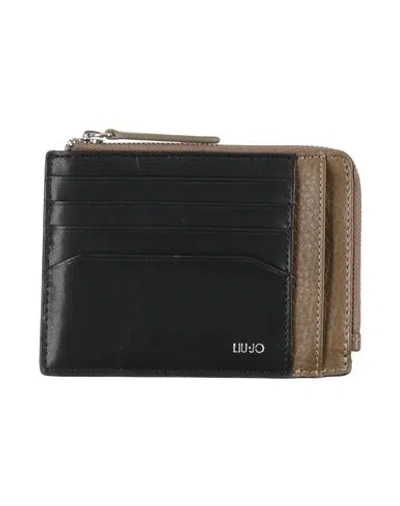 Liu •jo Man Man Cardholder Military Green Size - Leather