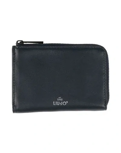 Liu •jo Man Man Cardholder Navy Size - Leather
