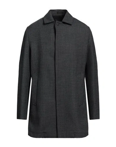 Liu •jo Man Man Coat Lead Size 40 Cotton, Polyester, Virgin Wool In Black