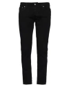 Liu •jo Man Man Jeans Black Size 34 Cotton, Elastane In Black