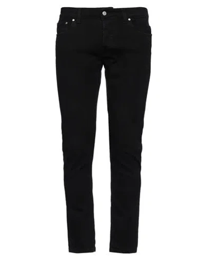 Liu •jo Man Man Jeans Black Size 34 Cotton, Elastane