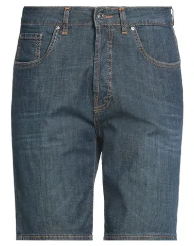 Liu •jo Man Man Denim Shorts Blue Size 29 Cotton, Elastane