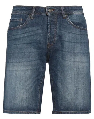 Liu •jo Man Man Denim Shorts Blue Size 31 Cotton, Elastane