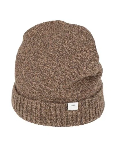 Liu •jo Man Man Hat Brown Size Onesize Wool, Polyamide
