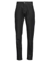 Liu •jo Man Man Jeans Black Size 28 Cotton, Elastane In Black