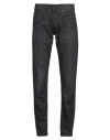 Liu •jo Man Man Jeans Black Size 29 Cotton, Elastane In Black
