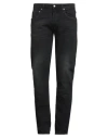 Liu •jo Man Man Jeans Black Size 32 Cotton, Elastane In Black