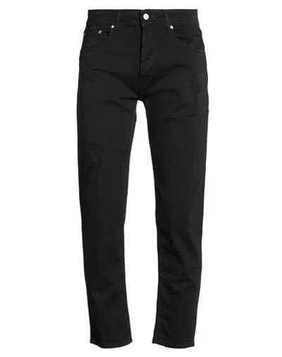 Liu •jo Man Man Jeans Black Size 32 Cotton, Elastane