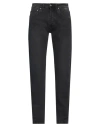 Liu •jo Man Man Jeans Black Size 33 Cotton, Elastane In Black